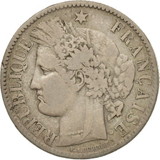 Coin, France, Cérès, 2 Francs, 1888, Paris, VF(30-35), Silver, KM:817.1