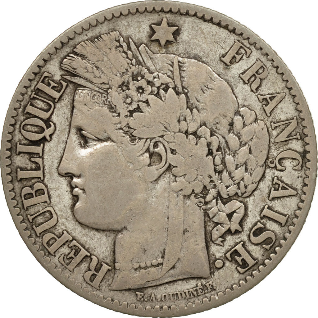 Monnaie, France, Cérès, 2 Francs, 1894, Paris, TTB, Argent, Gadoury:530a