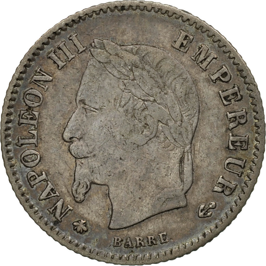 Münze, Frankreich, Napoleon III, Napoléon III, 20 Centimes, 1868, Paris, SS