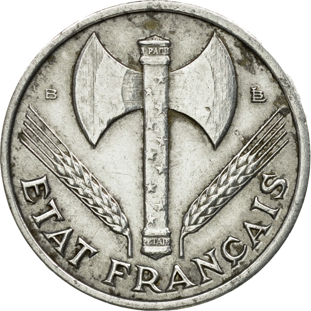 Coin, France, Bazor, 50 Centimes, 1943, Beaumont - Le Roger, AU(55-58)