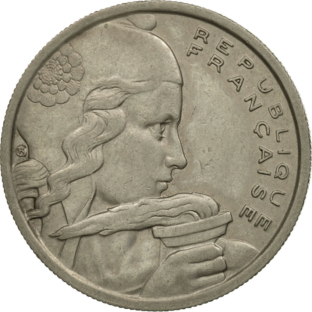 Coin, France, Cochet, 100 Francs, 1958, MS(60-62), Copper-nickel, KM:919.1