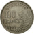 Coin, France, Cochet, 100 Francs, 1958, MS(60-62), Copper-nickel, KM:919.1