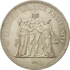 Coin, France, Hercule, 50 Francs, 1974, HYBRIDE, MS(60-62), Silver, KM:941.2