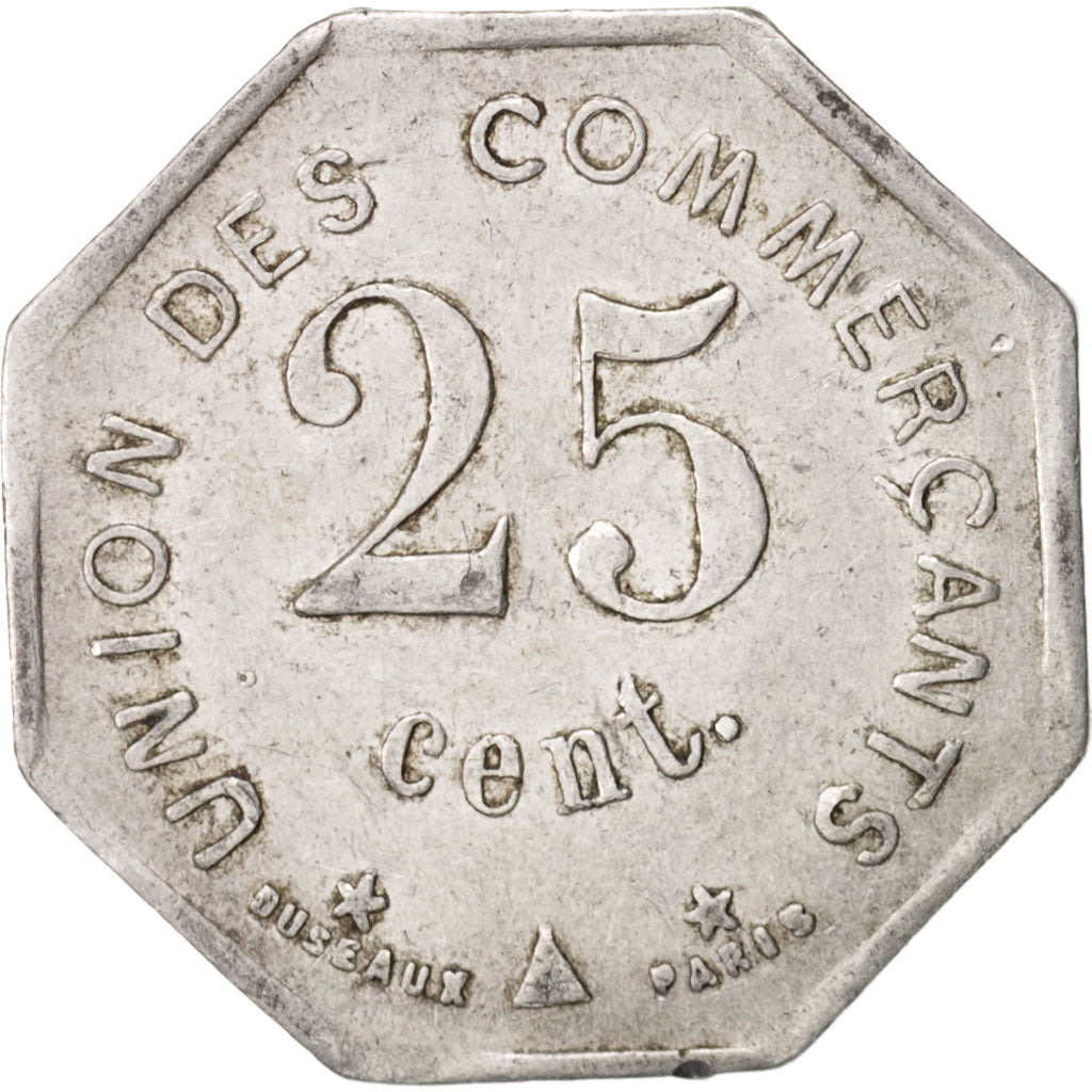 France, 25 Centimes, 1917, Aluminium, Elie:20.2
