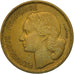 Coin, France, Guiraud, 10 Francs, 1954, Paris, AU(50-53), Aluminum-Bronze