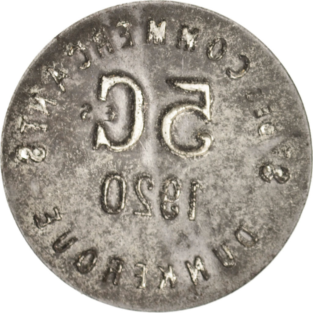 Monnaie, France, 5 Centimes, 1920, TTB+, Iron, Elie:10.1
