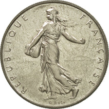 Coin, France, Semeuse, Franc, 1987, Paris, MS(64), Nickel, KM:925.1, Gadoury:474