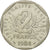 Munten, Frankrijk, Semeuse, 2 Francs, 1984, UNC-, Nickel, KM:942.1, Gadoury:547