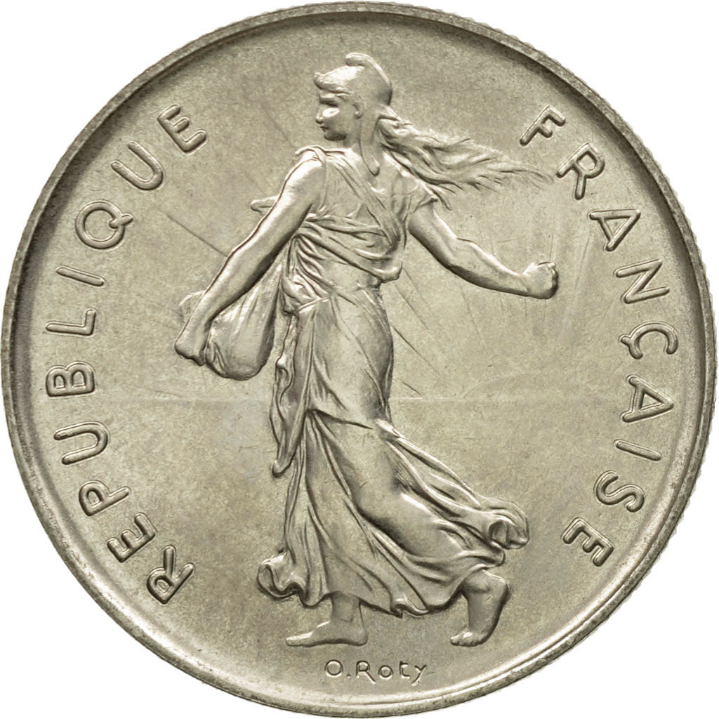 Coin, France, Semeuse, 5 Francs, 1986, Paris, MS(65-70), Nickel Clad