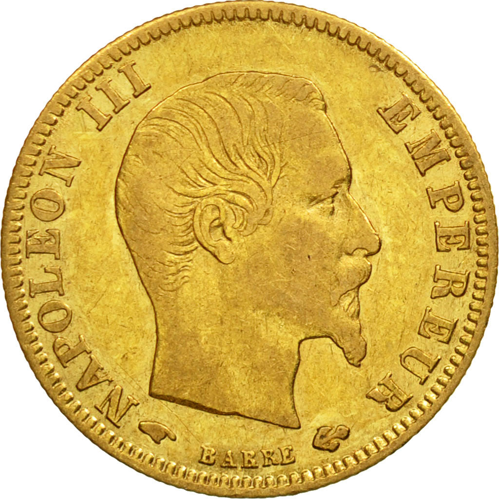 Monnaie, France, Napoléon III, 5 Francs, 1859, Paris, TTB, Or