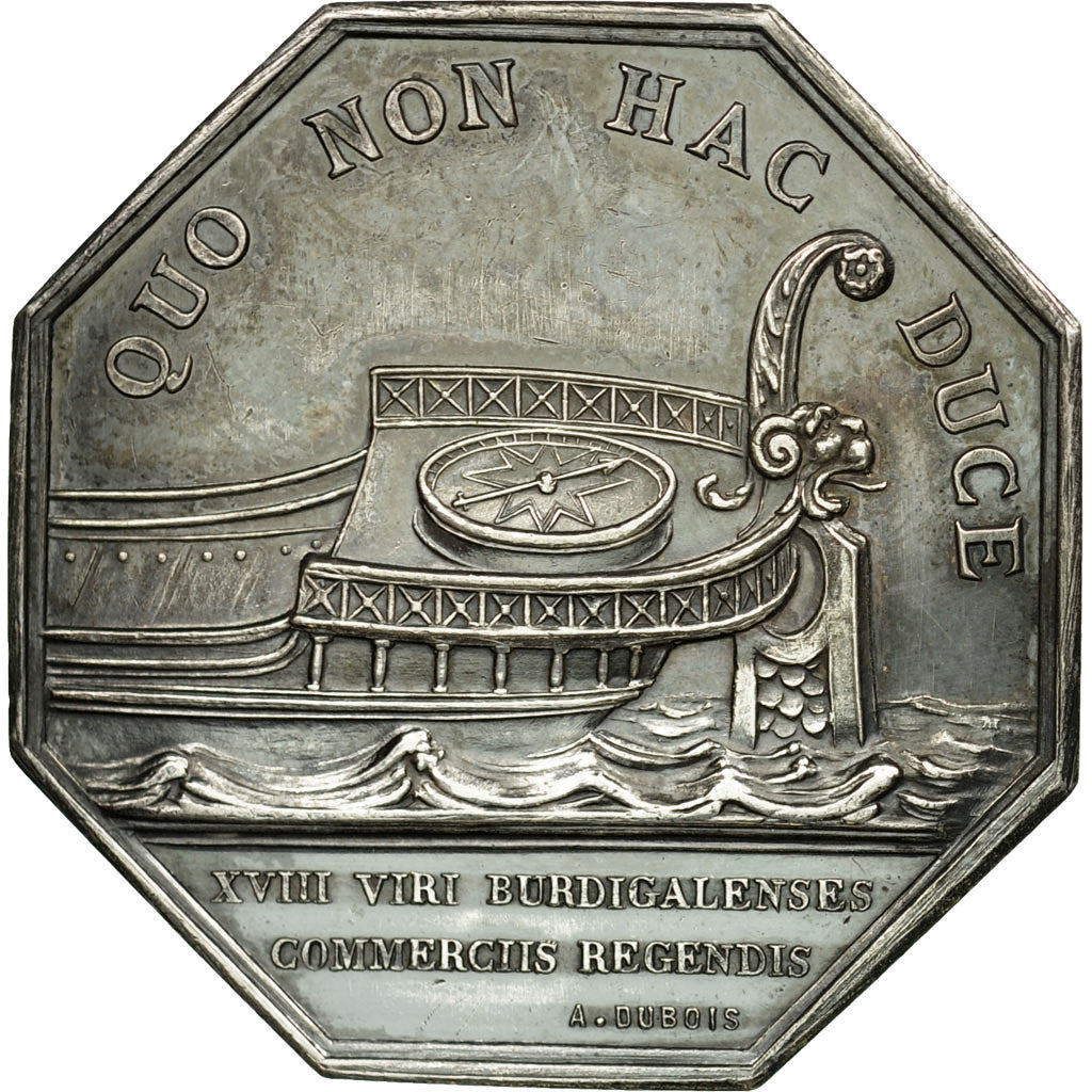 Frankreich, Token, Chamber of Commerce, Chambre de Commerce de Bordeaux, Domard