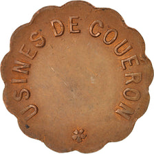 France, Coueron, Usines, 10 Centimes, Undated, Copper, Elie:20.2