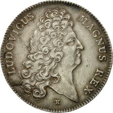 France, Token, Louis XIV, Chambre de Commerce de Rouen, 1712, AU(55-58), Silver