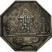 France, Token, Société Libre du Commerce de Rouen, Tiolier, AU(55-58), Silver