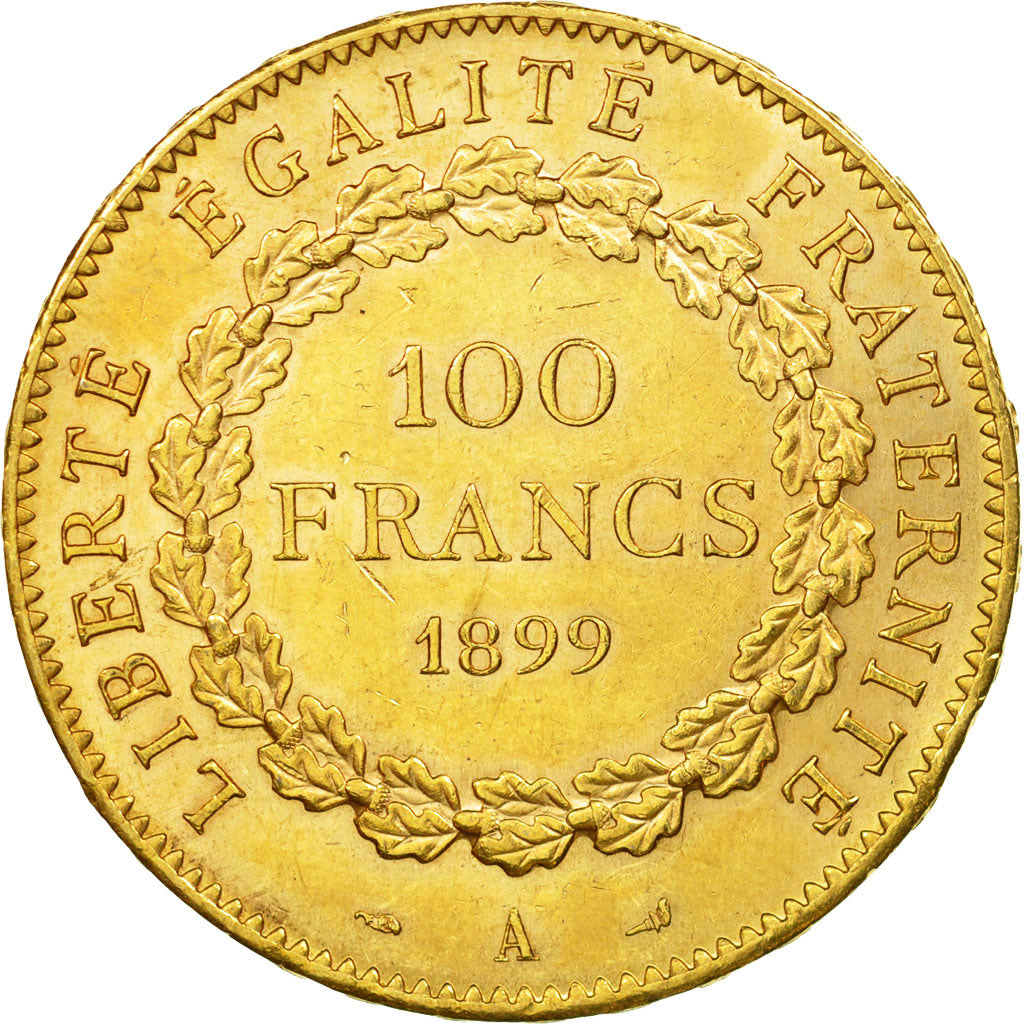 Moneda, Francia, Génie, 100 Francs, 1899, Paris, EBC, Oro, KM:832, Gadoury:1137
