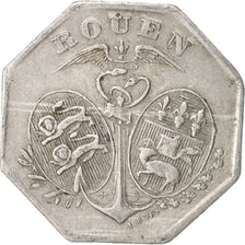 Coin, France, 5 Centimes, 1918, Rouen, EF(40-45), Aluminium, Elie:10.1