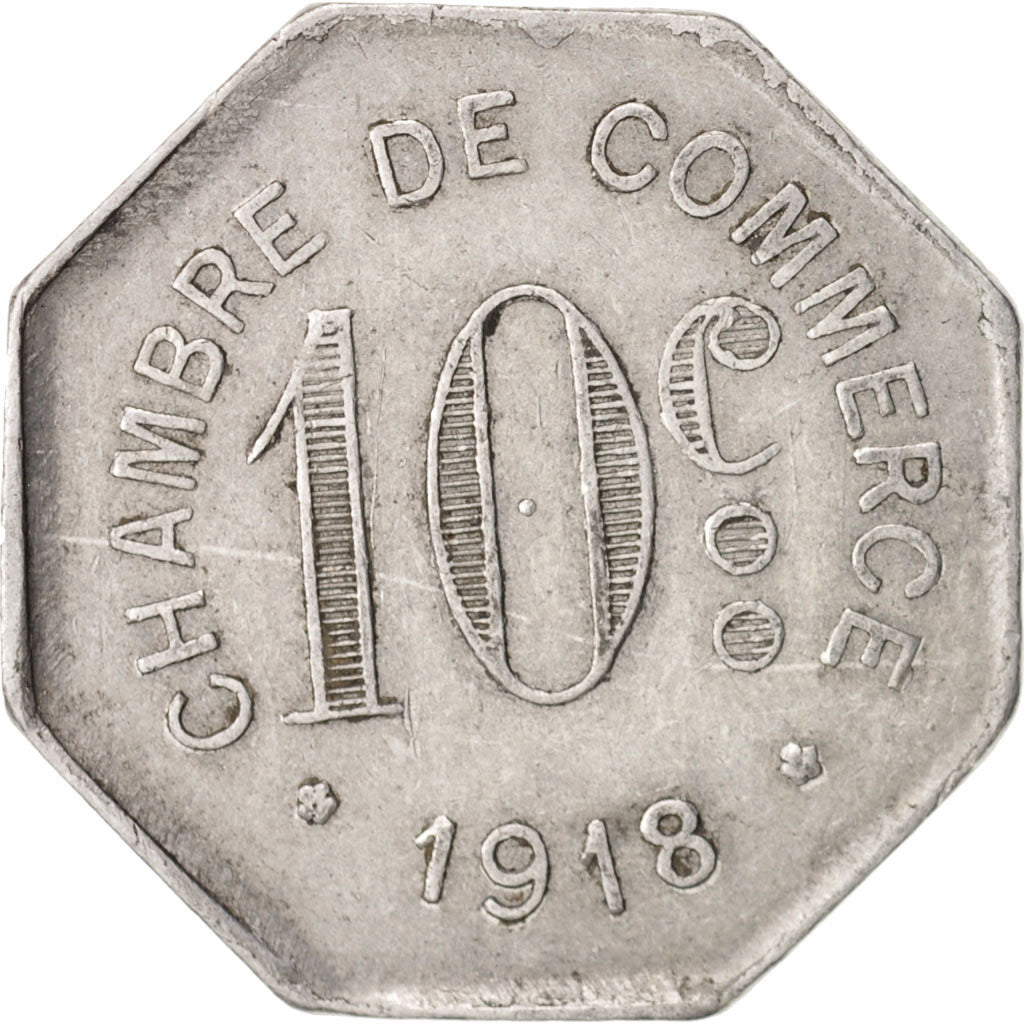 Coin, France, 5 Centimes, 1918, Rouen, EF(40-45), Aluminium, Elie:10.1