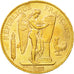 Munten, Frankrijk, Génie, 100 Francs, 1909, Paris, ZF+, Goud, KM:858