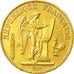 Munten, Frankrijk, Génie, 20 Francs, 1890, Paris, PR, Goud, KM:825