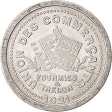 Francia, 5 Centimes, 1921, Aluminio, Elie:20.1