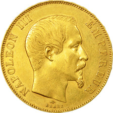 Moneta, Francia, Napoleon III, Napoléon III, 50 Francs, 1857, Paris, SPL-, Oro