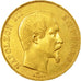 Moneta, Francia, Napoleon III, Napoléon III, 50 Francs, 1857, Paris, SPL-, Oro