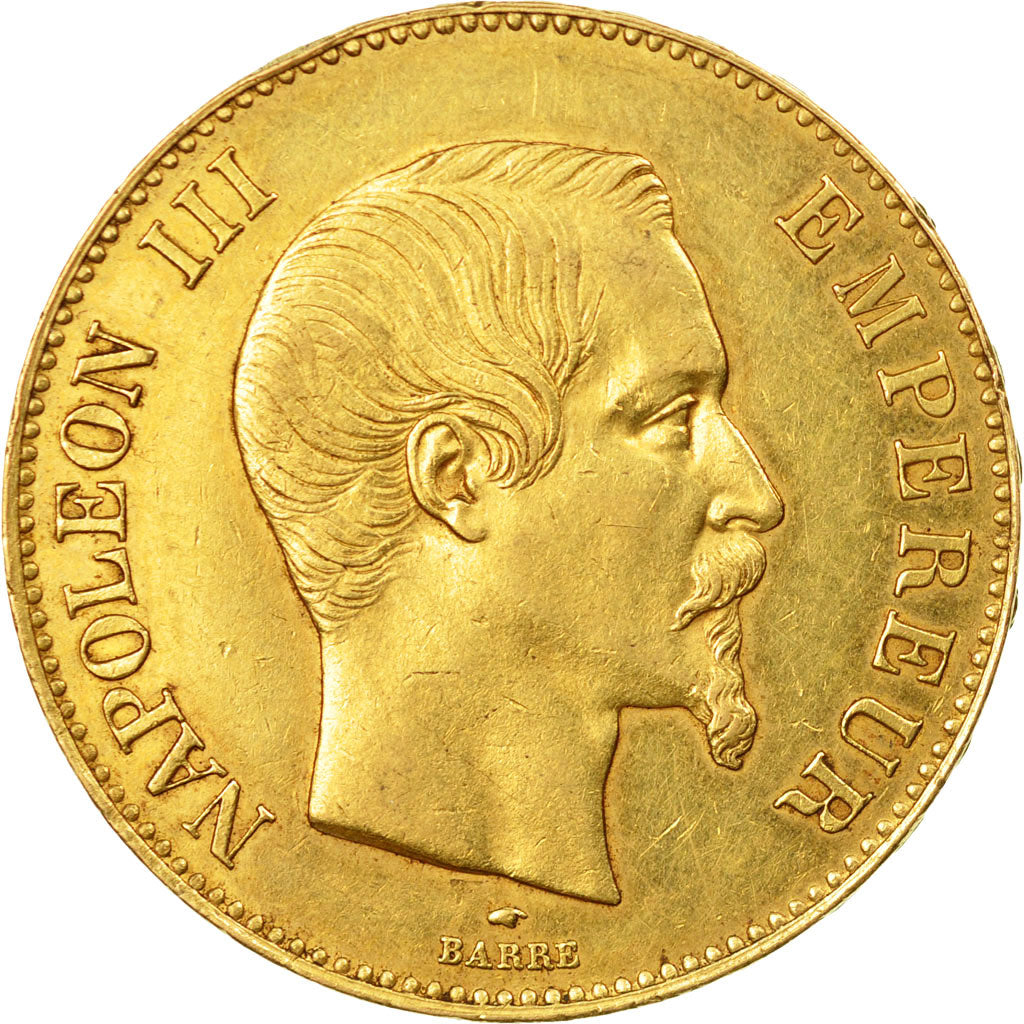 Münze, Frankreich, Napoleon III, Napoléon III, 100 Francs, 1858, Paris, VZ