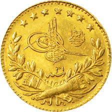 Coin, Turkey, Abdul Hamid II, 25 Kurush, 1905 (AH 1293/31), Qustantiniyah