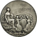 Francia, medaglia, Chambre de Commerce de Dieppe, 1907, Delpech, SPL-, Argento