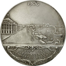Francia, medaglia, Chambre de Commerce de Bordeaux, 1906, Joindy, SPL-, Argento