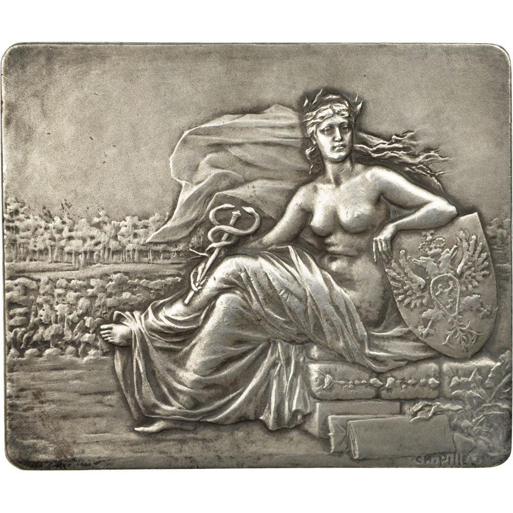 Francia, medaglia, Chambre de Commerce de Cambrai, Pillet, SPL-, Argento