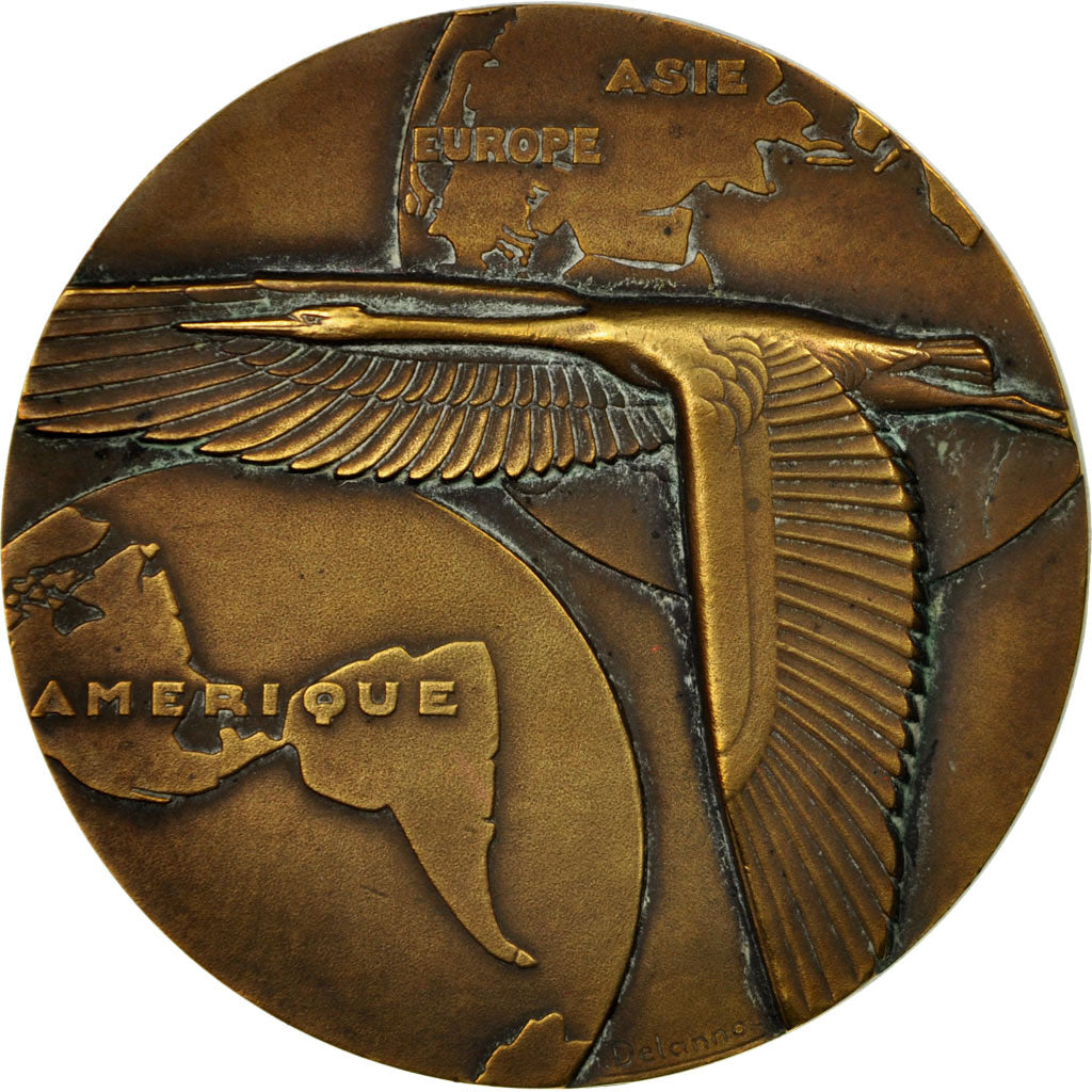 Francia, medalla, Premier Congrès International de la Sécurité Aérienne