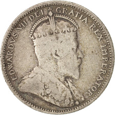 Canada, Edward VII, 25 Cents, 1906, Royal Canadian Mint, Ottawa, Silver, KM:11