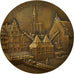 France, Medal, Chambre de Commerce de Strasbourg, Dropsy, MS(63), Copper