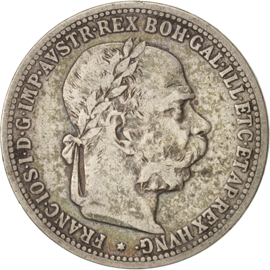 Austria, Franz Joseph I, Corona, 1896, Silver, KM:2804