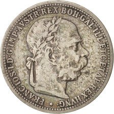 Austria, Franz Joseph I, Corona, 1896, Silver, KM:2804