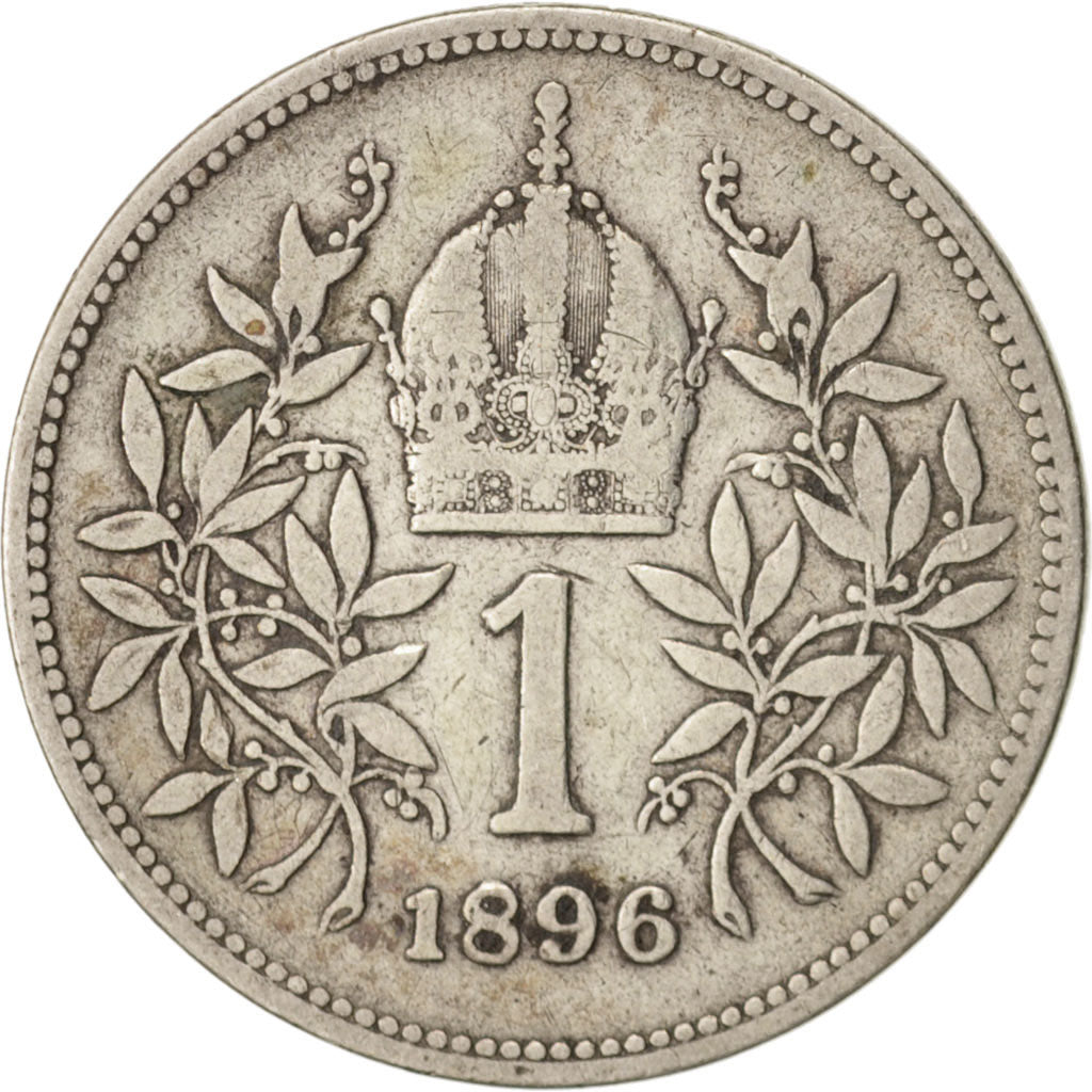 Austria, Franz Joseph I, Corona, 1896, Silver, KM:2804