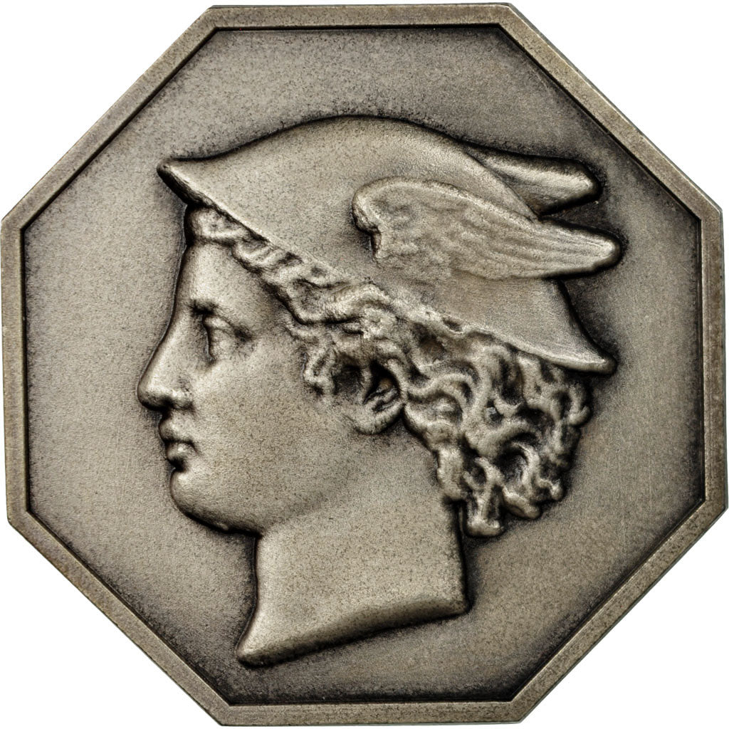 France, Medal, Chambre de Commerce de Dieppe, 1989, Arthus Bertrand, MS(65-70)