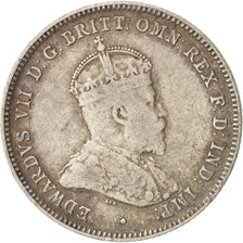 Australia, Edward VII, Shilling, 1910, London, Silver, KM:20