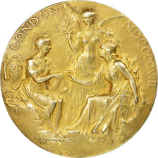 United Kingdom , Medal, Exposition franco-britannique de Londres, 1908, Bowcher