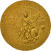 France, Medal, Chambre de Commerce de Metz, MS(60-62), Gilt Bronze