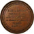 Francia, medalla, Napoléon III, Amélioration de la Seine, 1864, Merley, EBC