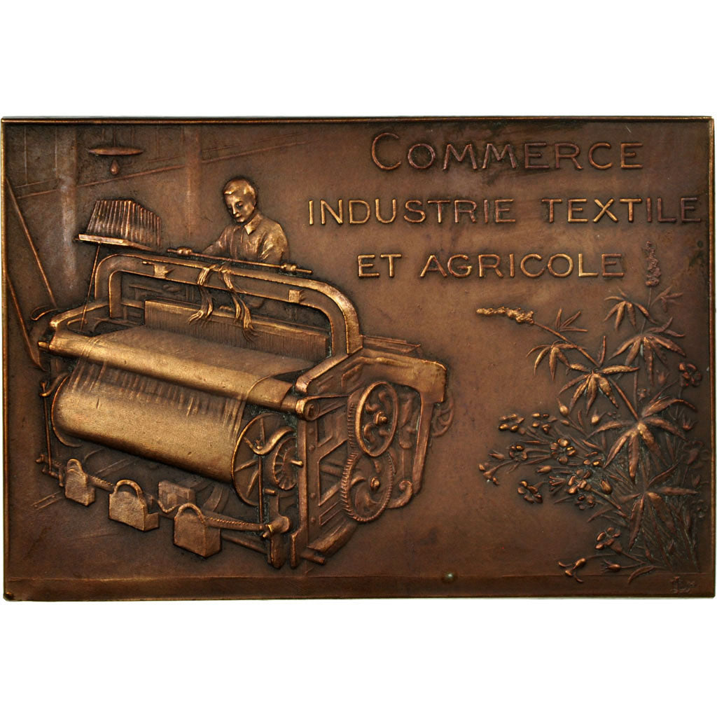 France, Médaille, Chambre de Commerce d'Armentières, Bailleul et Merville