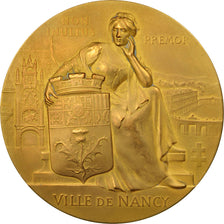 Francja, Medal, Exposition Internationale de l'Est de la France, Nancy, 1909