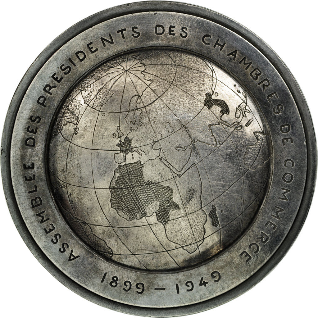 France, Medal, Assemblée des Présidents des Chambres de commerce, 1949