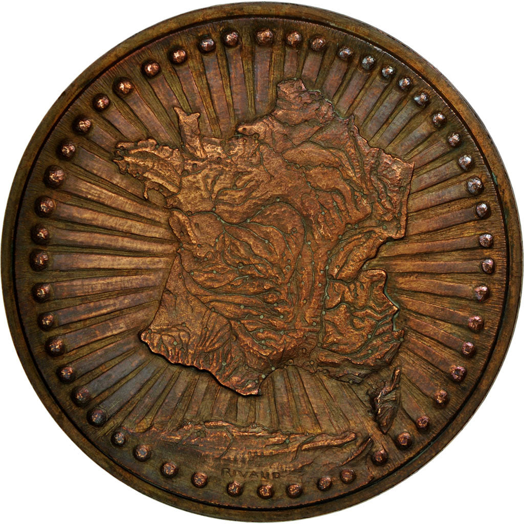 Francia, medalla, Assemblée des Présidents des Chambres de commerce, 1949