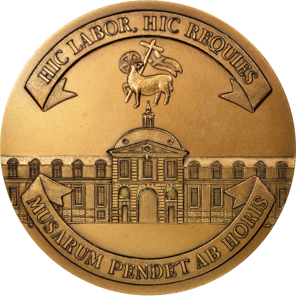 Francia, medalla, Quadricentenaire du Lycée Corneille, Rouen, 1993, FDC, Bronce