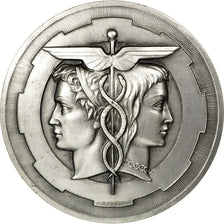 Francia, medaglia, Chambre de Commerce et d'Industrie de Rouen, 1968, Coeffin