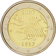 Finlande, 2 Euro, 2007, FDC, Bi-Metallic, KM:139