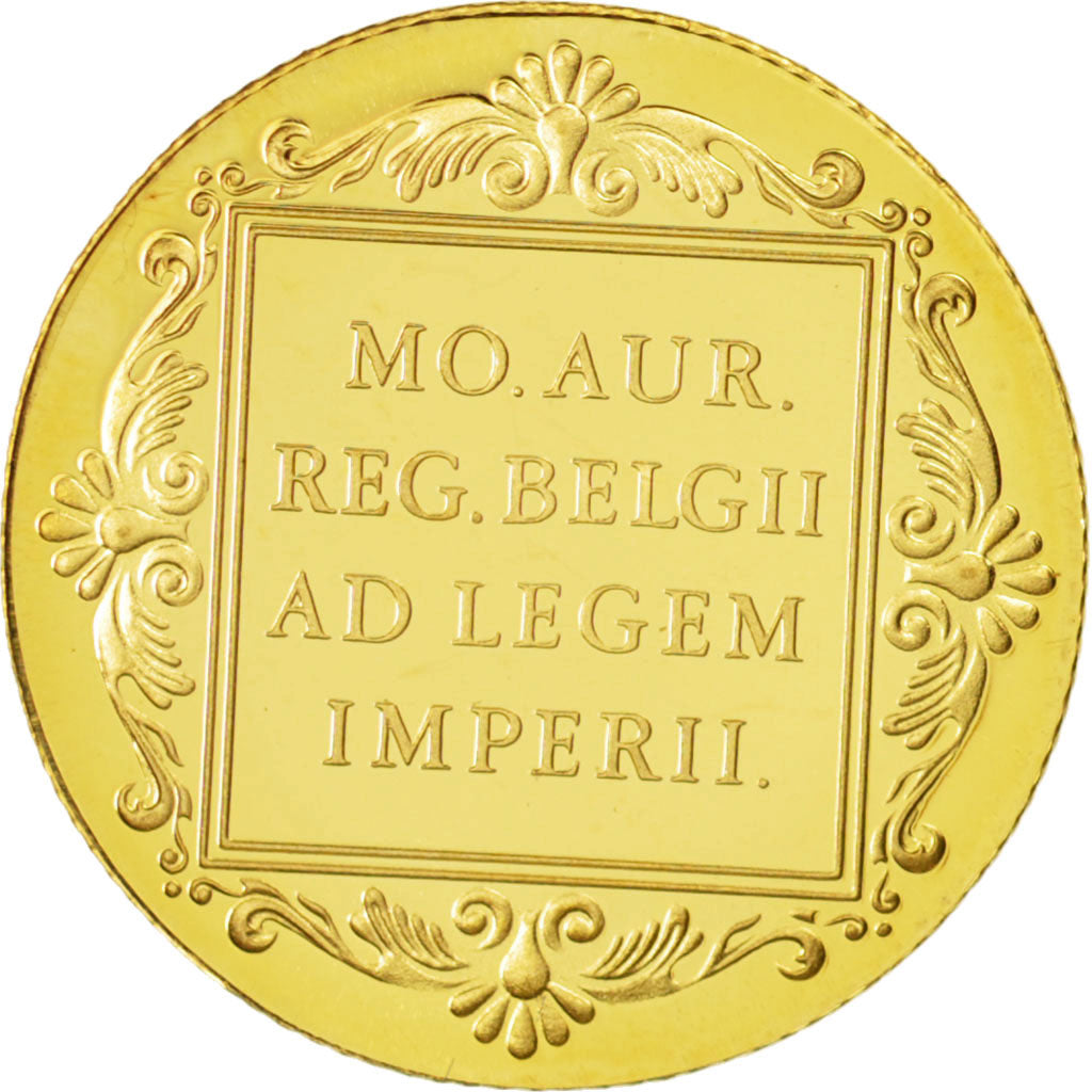 Coin, Netherlands, Beatrix, Ducat, 1986, St. Petersburg, MS(65-70), Gold